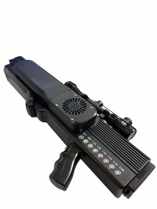  城子河手持便携式枪型低空防御反制八通道